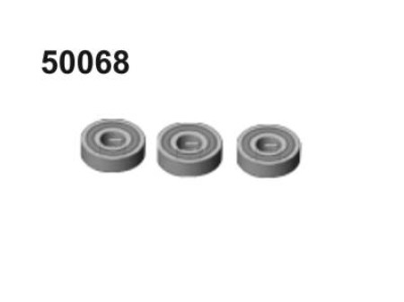 004-50068 50068 kogellagers 10x22x7mm 3 stuks